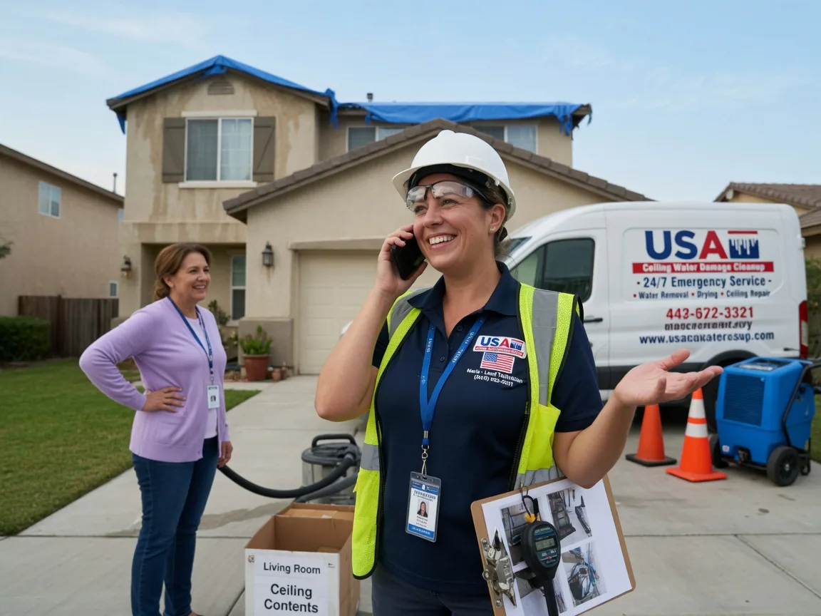 Ceiling Water Damage Restoration Fithian, IL FAQs